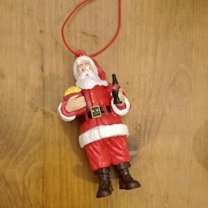 Cineplex Coca-Cola Santa Festive Santa Claus Ornament